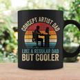 Concept Artist Dad Like Regular Dad But Cooler Fathers Day Coffee Mug Gifts ideas