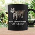 I Am Contaminated With Radiation Ironic Cat Meme Coffee Mug Gifts ideas