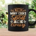 Too Many Cooks Gravy Lover Southern Food Biscuits And Gravy Coffee Mug Gifts ideas