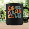 Cool Dads Club Retro Groovy Smile Dad Father's Day Coffee Mug Gifts ideas