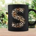 Cool Letter S Initial Name Leopard Cheetah Print Coffee Mug Gifts ideas