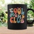 Cool Moms Club Retro Groovy Mom Life Mama Happy Mother's Day Coffee Mug Gifts ideas