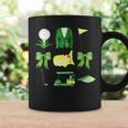 Coquette Bow Masters Golf Tournament Graphic Golfing Golfer Coffee Mug Gifts ideas