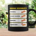 Corgi Security Cute Puppy Corgi Dog Lovers Coffee Mug Gifts ideas