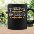 Counselor By Day Superhero By Night Coffee Mug Gifts ideas