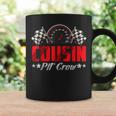 Cousin Pit Crew Birthday Racing Car Family Matching Race Car Coffee Mug Gifts ideas
