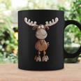 Crazy Elk I Deer Reindeer Fun Hunting Christmas Animal Motif Tassen Geschenkideen