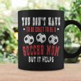 Crazy Sports Mom Soccer Mama For Women Coffee Mug Gifts ideas