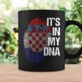 Croatia Croatia Flag Dna Tassen Geschenkideen
