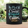 Cruise Birthday 2024 Squad Cruise 2024 Matching Cruise Coffee Mug Gifts ideas