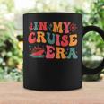 In My Cruise Era Cruise Family Vacation Trip Retro Groovy Coffee Mug Gifts ideas