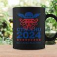 Cthulhu For President 2024 No Lives Matter Necronomicon Goth Coffee Mug Gifts ideas