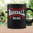 Cute Baseball Nana Laces Little League Grandma Women's Coffee Mug Gifts ideas