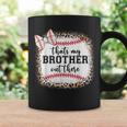 Cute Baseball Sister Thats My Brother Out There Toddler Girl Coffee Mug Gifts ideas