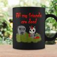 Cute But Creepy All My Friends Are Dead Unicorn Coffee Mug Gifts ideas