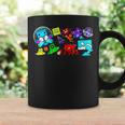 Cute Geometry Video Game Graphic Birthday Coffee Mug Gifts ideas