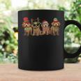 Cute Goldendoodle Dogs Christmas Lights Golden Doodle Dog Pj Coffee Mug Gifts ideas