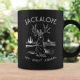 Cute Jackalope My Spirit Animal Hare Jackrabbit Coffee Mug Gifts ideas
