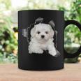 Cute Maltese Torn Cloth Maltese Lover Dog Owner Puppy Coffee Mug Gifts ideas