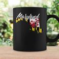 Cute Maryland Map Flag State Pride Coffee Mug Gifts ideas