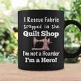 Cute Quilter Idea For Mom Quilting Fabric Quarters Coffee Mug Gifts ideas