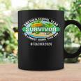 Cute School Year Survivor Teacher 2024 End Of School Year Coffee Mug Gifts ideas
