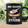 With Cyprus Flag Mir Reichts Ich Fliege Nach Zyprrus Motif Tassen Geschenkideen