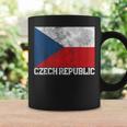 Czech Republic Flag Family Pride Country Vintage Coffee Mug Gifts ideas