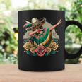 Dabbing Mexican Poncho Cinco De Mayo Girl Sombrero Dab Coffee Mug Gifts ideas