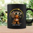 Dachshund Solar Eclipse Glasses 2024 Doxie Lover Coffee Mug Gifts ideas
