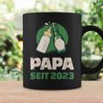 Dad Since 2023 Werdender Papa Bier Milk Tassen Geschenkideen