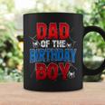 Dad Of The Birthday Boy Matching Family Spider Web Coffee Mug Gifts ideas