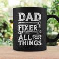 Dad Fixes Everything Handyman Dad Accessories For Fixer Coffee Mug Gifts ideas