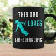 This Dad Loves Wakeboarding Waterski Water Skiing Skier Papa Coffee Mug Gifts ideas