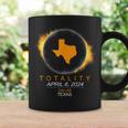 Dallas Texas Total Solar Eclipse 2024 Coffee Mug Gifts ideas