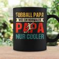 Damen Lustiges Fußball Papa Perfekte Für Fußballliebhaberatertag Mit-Ausschnitt Tassen Geschenkideen