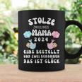 Damen Mamaon Zwillingen 2024 Spruch Stolze Zwillingsmama 2024 Tassen Geschenkideen