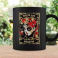 Day Of The Dead Sugar Skull Skeleton Vintage Dia Muertos Mexico Coffee Mug Gifts ideas