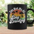 You Had Me At Day Drinking Retro Beach Summer Coffee Mug Gifts ideas