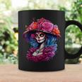 De Los Muertos La Catrina Day Of The Dead Sugar Skull Women Coffee Mug Gifts ideas