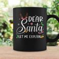 Dear Santa Let Me Explain Christmas Reindeer Family Matching Coffee Mug Gifts ideas