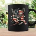Deer Hunting American Flag Hunter Alaska Vintage Coffee Mug Gifts ideas