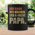 Der Mann Der Macher Der 4 Fach Papa 4 Children S Tassen Geschenkideen