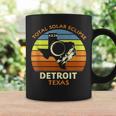 Detroit Texas Total Solar Eclipse 2024 Coffee Mug Gifts ideas