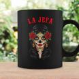 Dia De Los Muertos La Jefa Catrina Ladies Day Of Dead Coffee Mug Gifts ideas