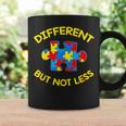 Different But Not Less Autism Awareness Puzzle Coffee Mug Gifts ideas