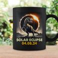 Dinosaur Solar Eclipse TotalityRex Eclipse April 8 2024 Coffee Mug Gifts ideas