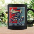 Dirt Track Racing Race Sprint Car Vintage Retro Dirt Track Coffee Mug Gifts ideas