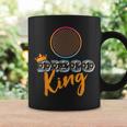Disco King Espejo Ball Old School Retrointage Disco Dj Top Taza de café Ideas de regalos