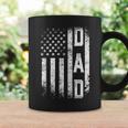 Distressed Usa Flag Dad 4Th Of July Father's Day Coffee Mug Gifts ideas